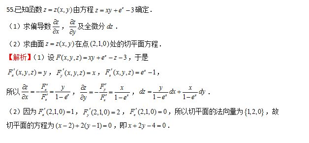 每日一練,專升本高等數(shù)學練習(5.24)