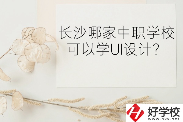 長(zhǎng)沙哪家中職學(xué)?？梢詫W(xué)UI設(shè)計(jì)？